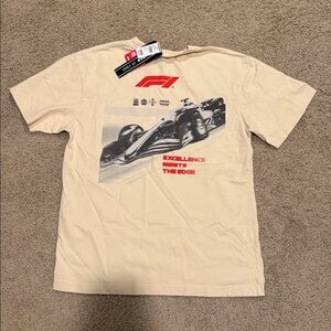 F1 Cream T-Shirt